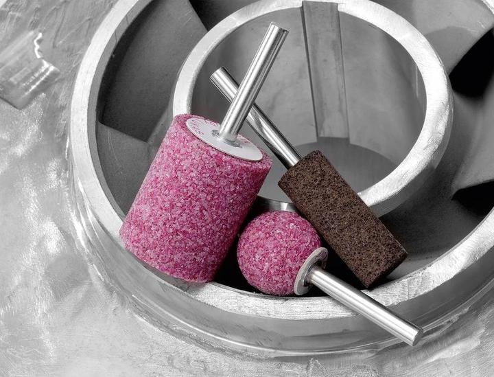 Produktbild Schleifstift Edelkorund/Mischung Form ZY Zylinder DIN 69170 6 x 10 mm (80)
