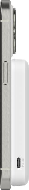 Immagine prodotto Belkin BoostCharge Pro, Quick Charge 2.0, Carica wireless, 15 W, Bianco (5000 mAh, 15 W)