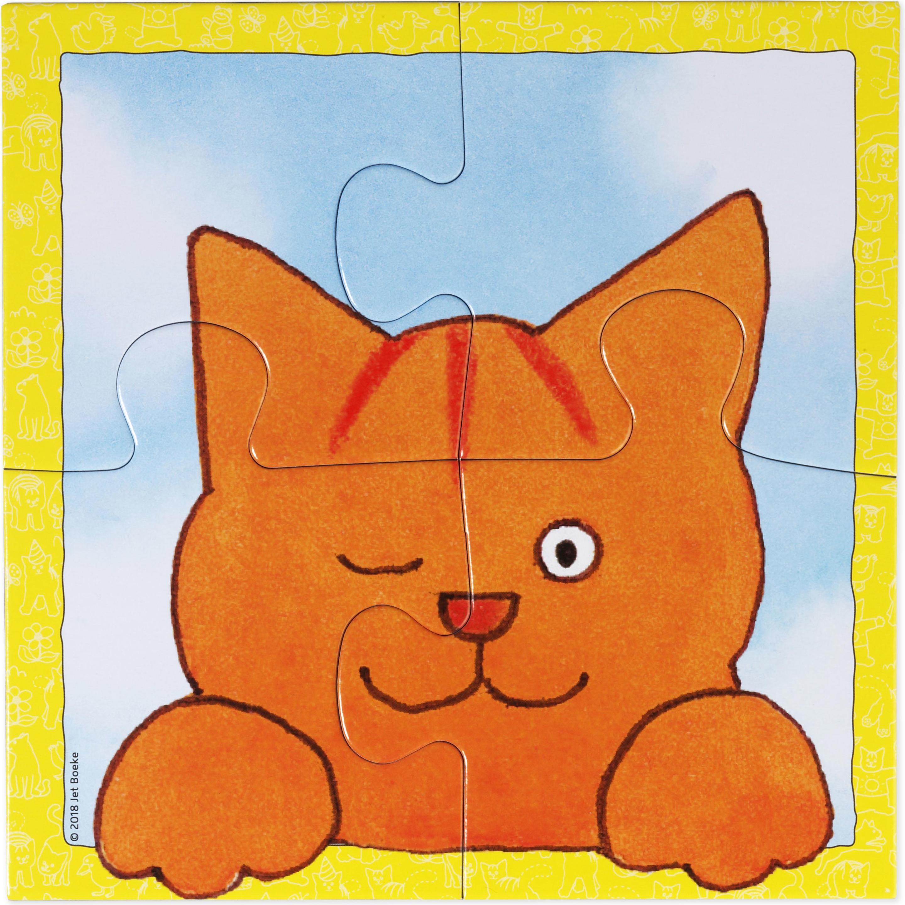 Thumbnail - Bambolino Toys Dikkie Dik Puzzle (4 Teile)