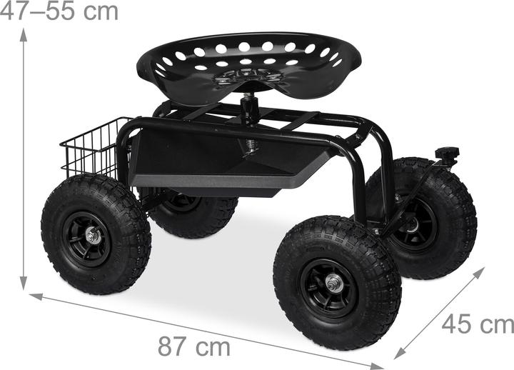 Produktbild Relaxdays Gartensitz