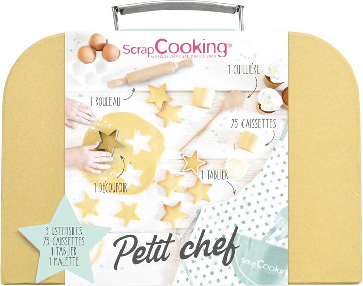 Image du produit ScrapCooking Trousse de pâtisserie pour enfants, Little Chef