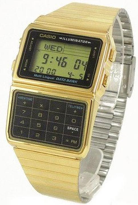 Image du produit Casio Databank Calculator Gold (Horloge numérique)