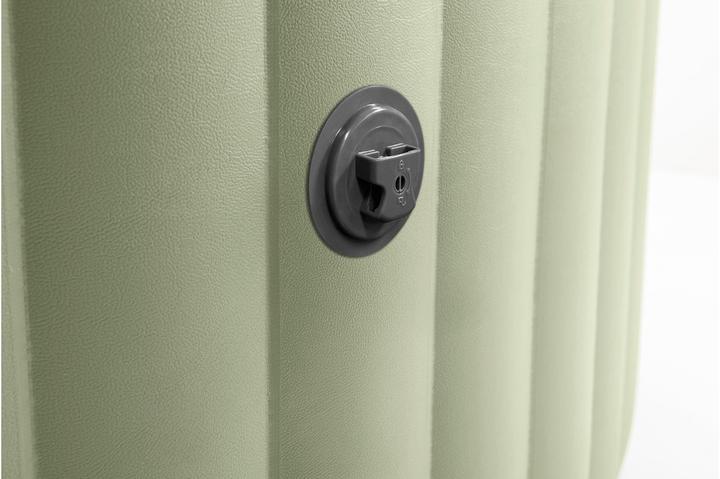 Produktbild Intex 6-Personen Olive Grün Round Bubble Spa Set