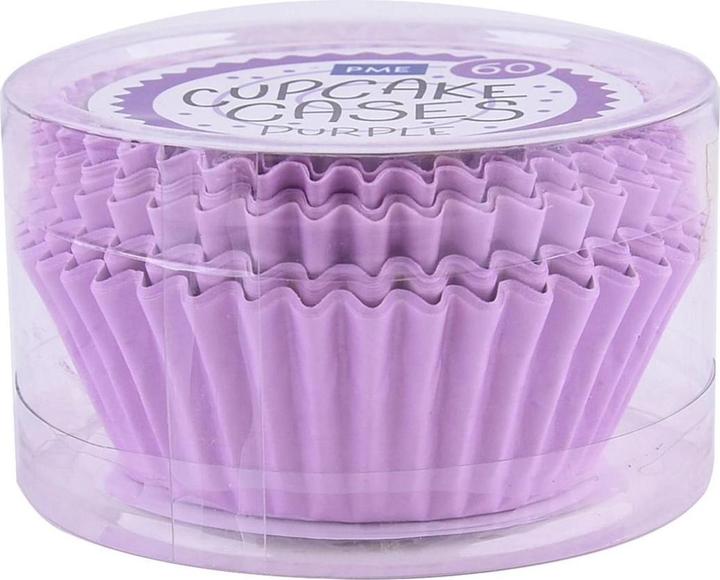 Produktbild PME Cupcake Backform Violett, 60 Stück (5 cm)