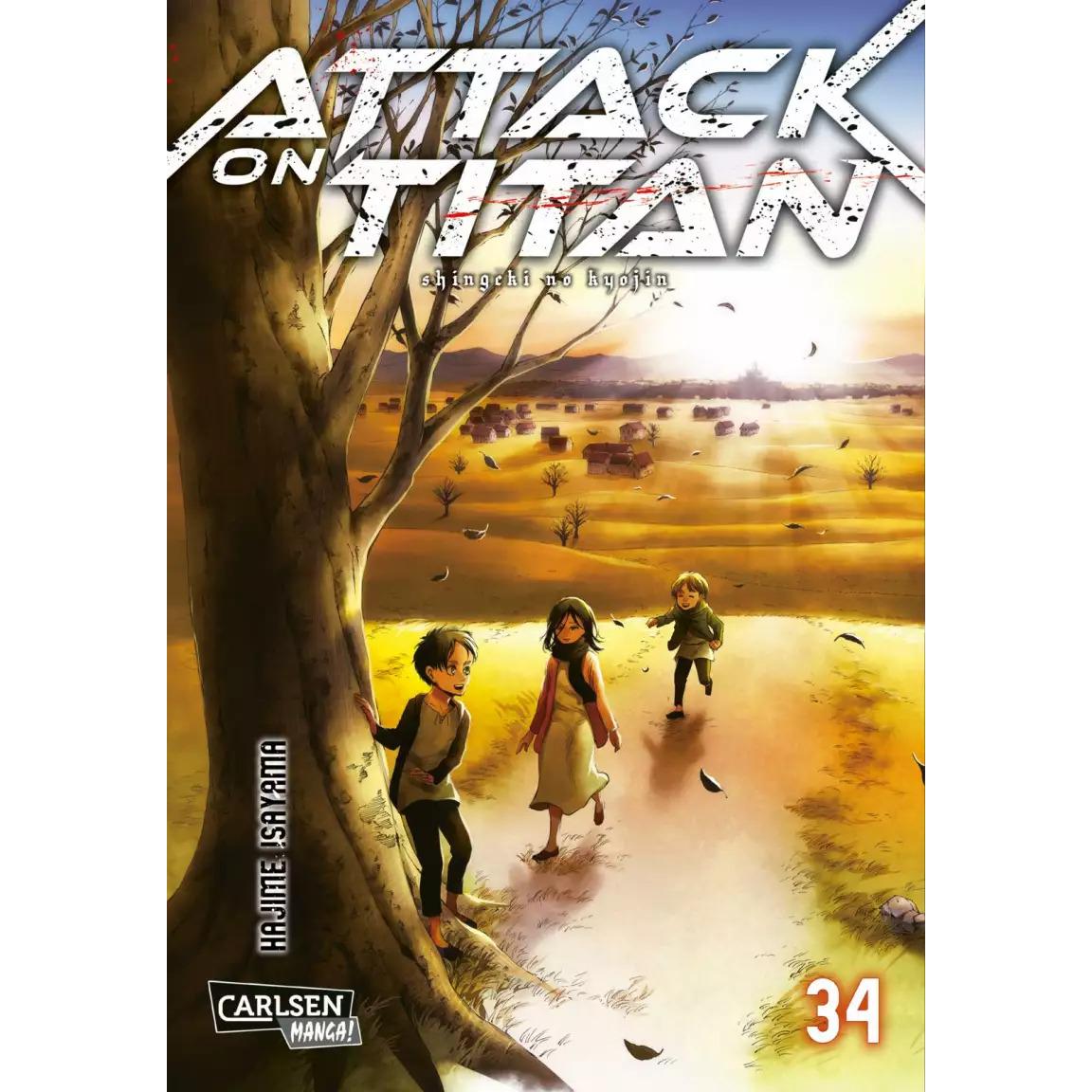 Attack on Titan 34, Belletristik von Hajime Isayama