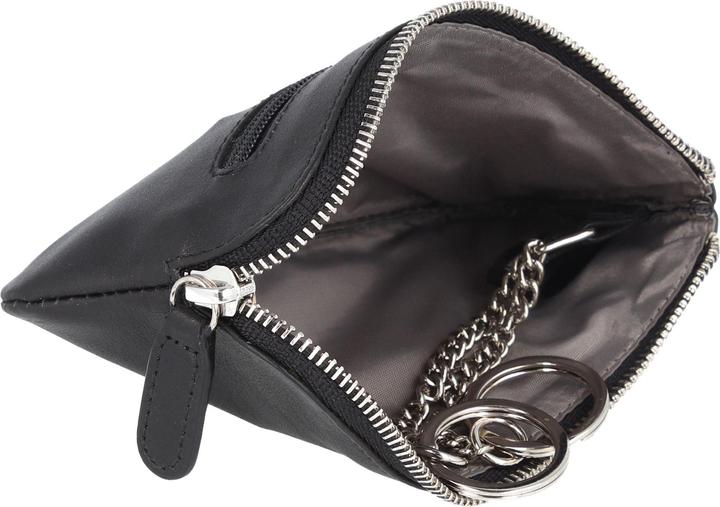 Actual product image Esquire Viktoria leather key case 12 cm