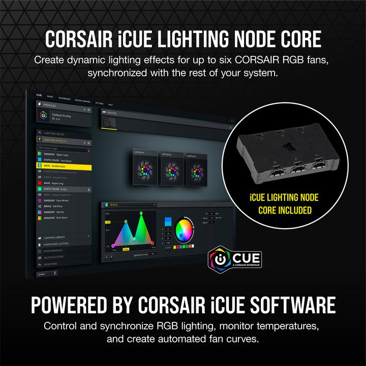 Immagine prodotto Corsair SP120 RGB Elite (120 mm, 3 x)