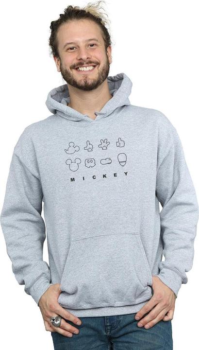 Produktbild Disney Mickey Mouse Deconstructed Kapuzenpullover (3XL)