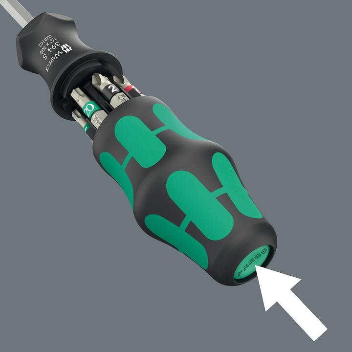 Image du produit Wera Kraftform Kompakt 27 XL Universal 1 (Croix Pozidriv PZ, Rond à six pans creux avec goupille de sécurité (TR))