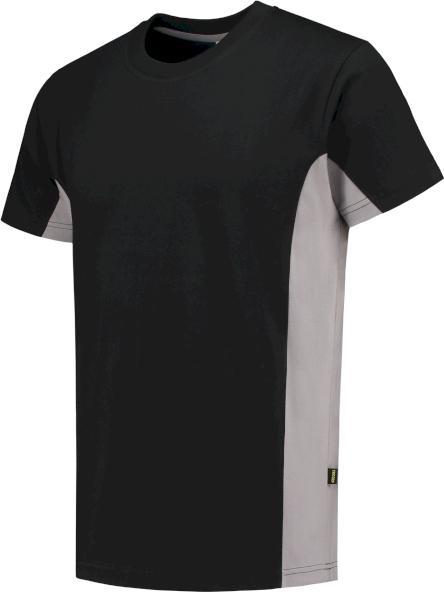 Actual product image Tricorp 102004BlackGrey4XL T-Shirt Bicolor (4XL)