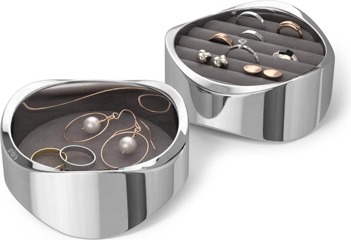 Image du produit Umbra Boîte à bijoux Mavy 11 cm, argent