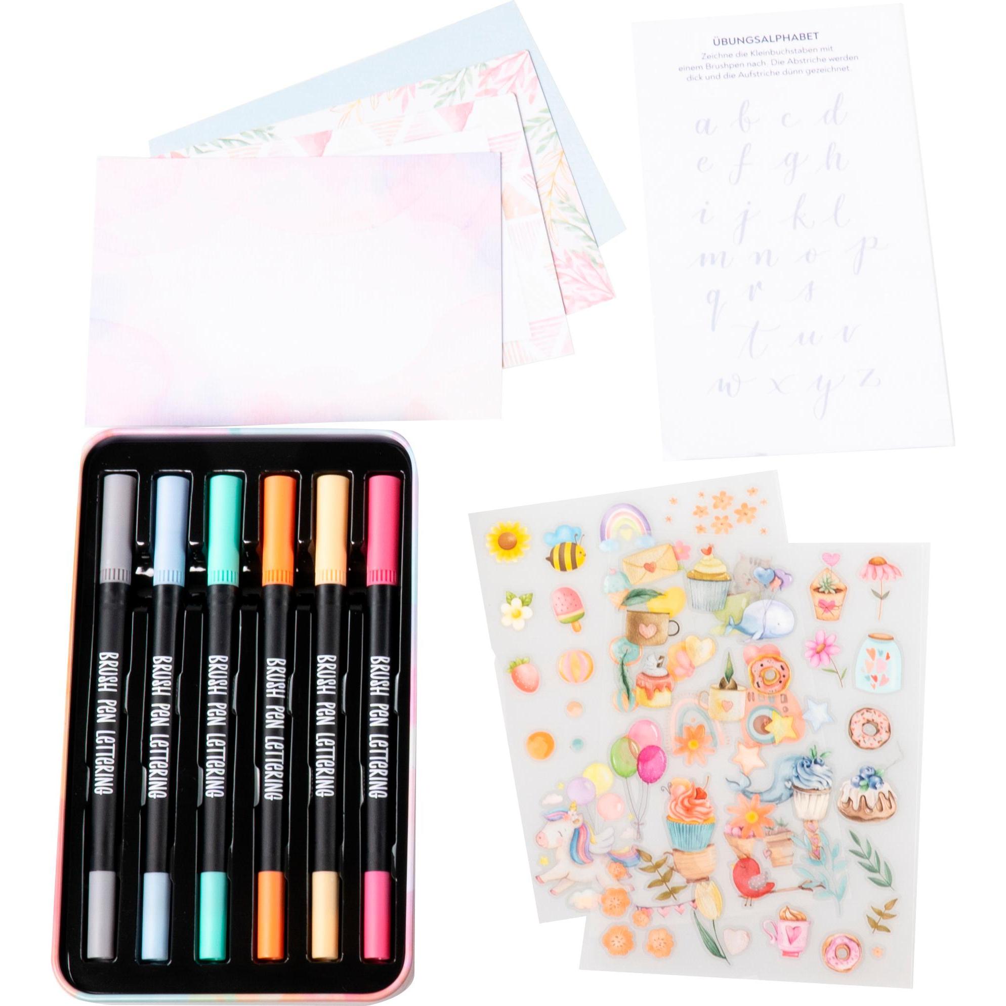 Thumbnail - Frech, Malstifte, frechverlag:Brush Pen Lettering Designd (Multi, 14 x)