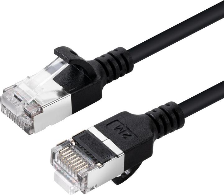 MicroConnect CAT6A U-FTP Slim, LSZH, 3m (U/FTP, CAT6a, 3 m)