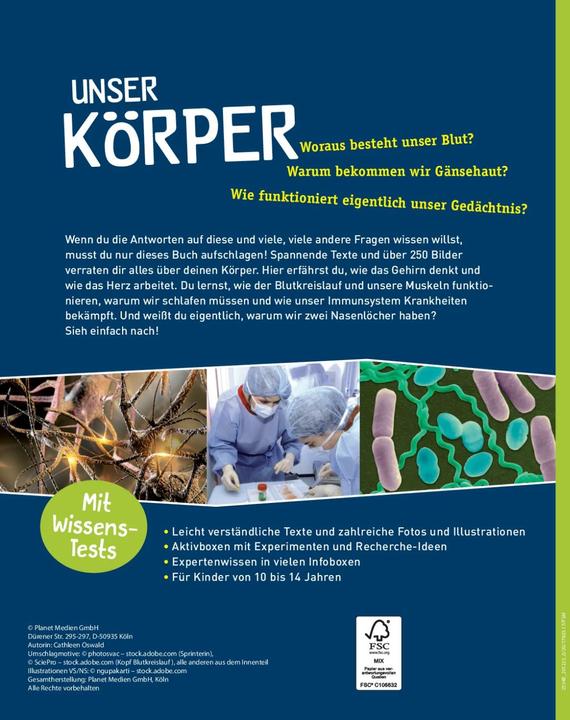 Produktbild Unser Körper (Deutsch, 2023)