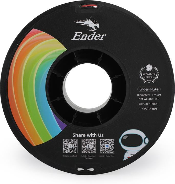 Actual product image Creality Ender (PLA, 1.75 mm, 1000 g, Red)