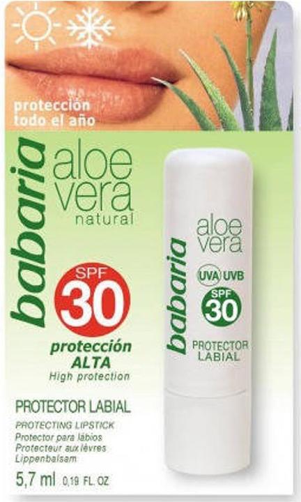 Actual product image Babaria Aloe Vera (Lip balm, 5.70 ml)