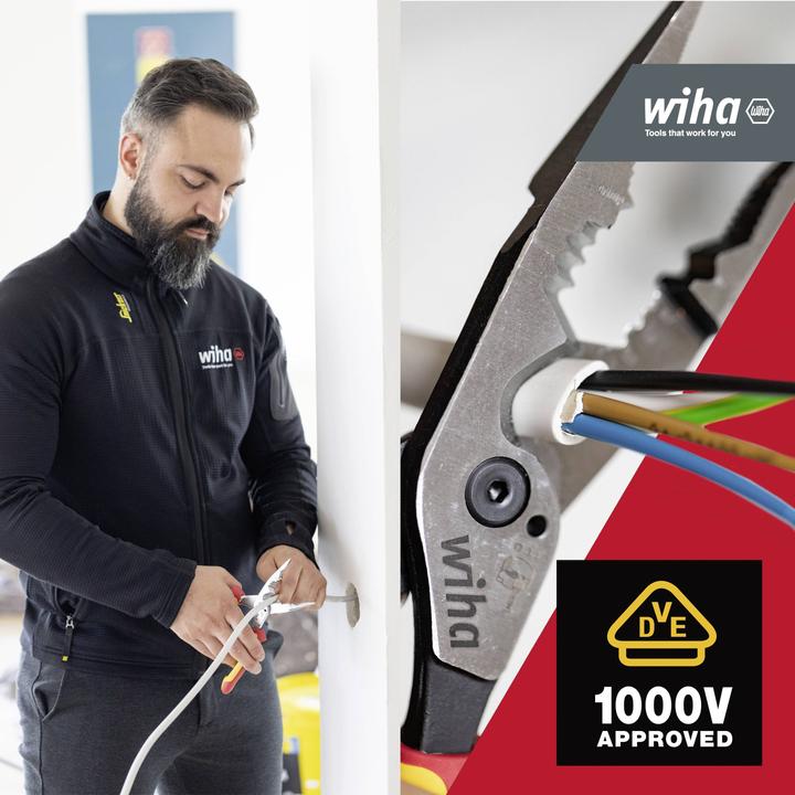 Produktbild Wiha Multifunktionszange Elektriker 8in1 (209 mm)