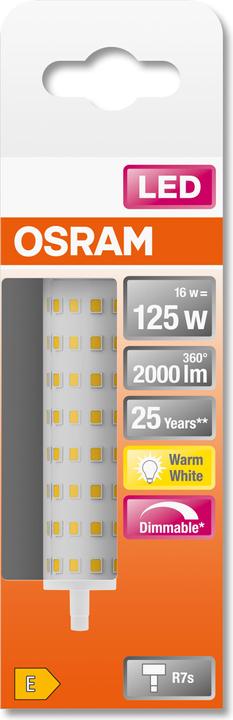 Immagine prodotto Osram Linea (R7, 15 W, 2000 lm, 1 x, E)