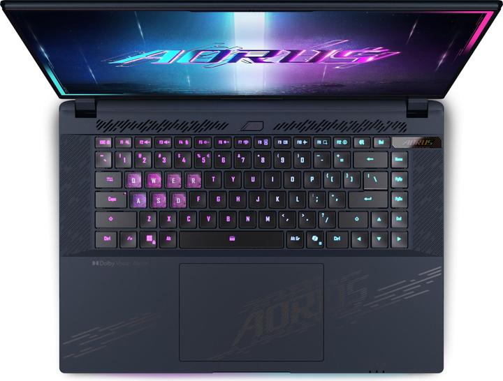 Actual product image Gigabyte 16" QHD+ OLED 240Hz/U9 275HX/5080/32G/2T/W11P (16", 2000 GB, 32 GB, Without keyboard layout, Intel Core Ultra 9 275HX)
