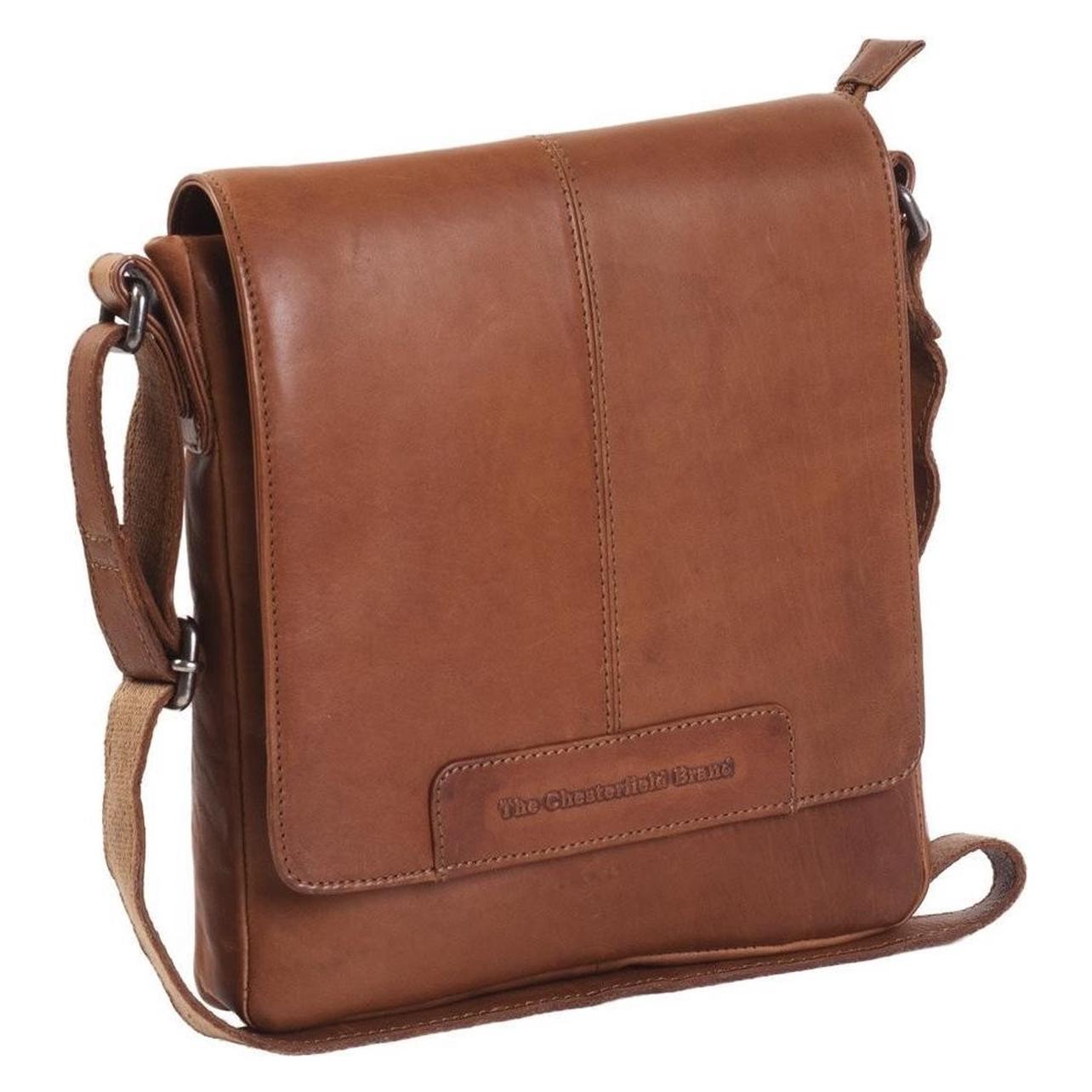 The Chesterfield Brand, Unisex, Handtasche, Wax Pull Up Umhängetasche Leder 22 Cm, Braun