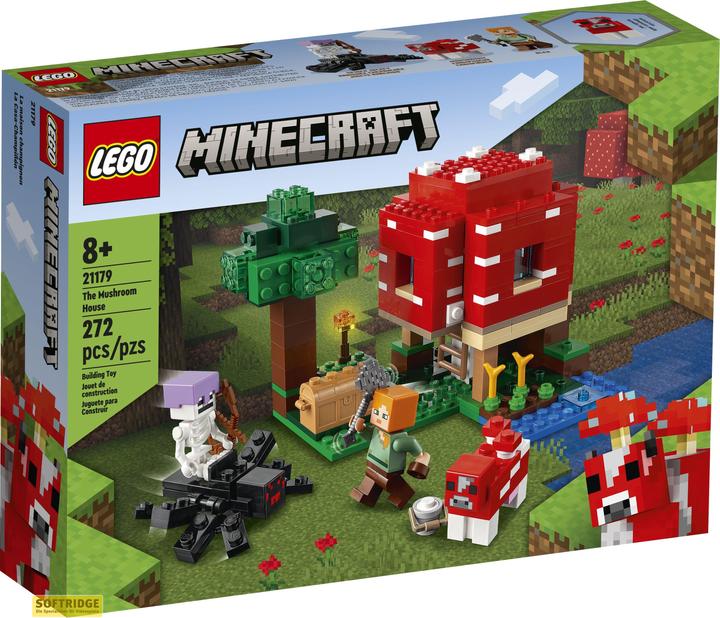 Immagine prodotto LEGO La casa dei funghi (21179, LEGO Minecraft)