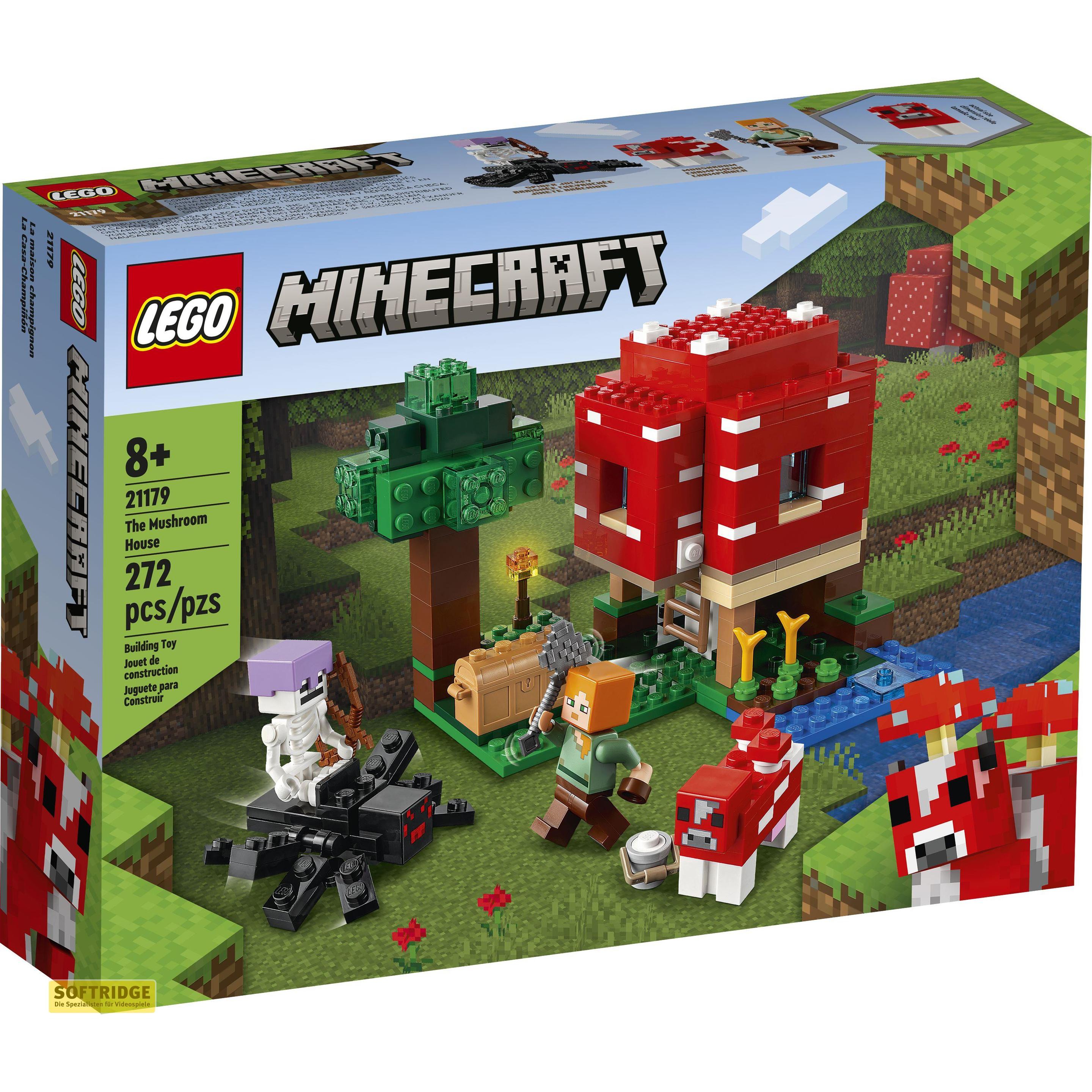 Thumbnail - LEGO Das Pilzhaus (21179, LEGO Minecraft)