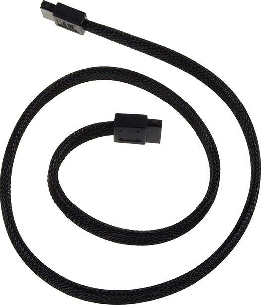 Productafbeelding Silverstone SATA III kabel 50cm - gesleeved