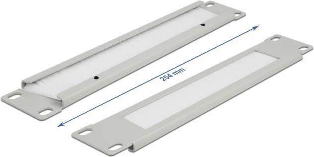 Actual product image Delock Cable management panel with brush