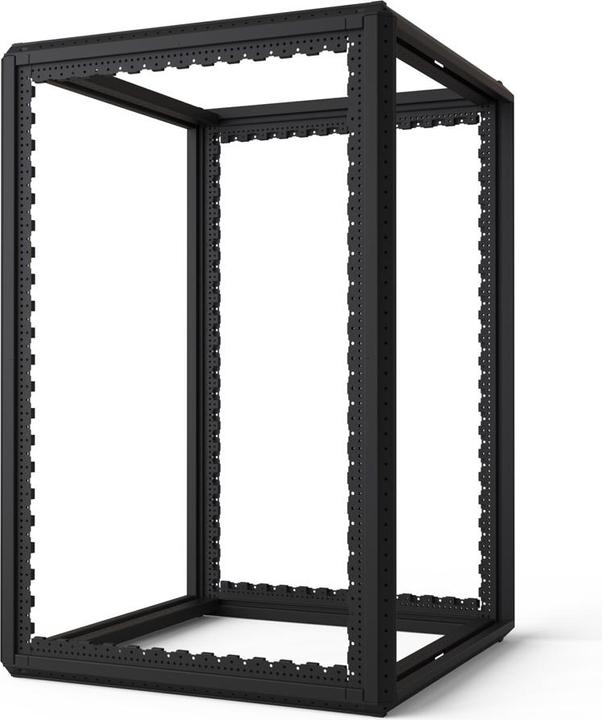 Produktbild Schroff GESTELL 24HE 1200H 800B 800T RAL7021 (24 HE, 19 Zoll Rack)