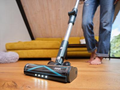 Produktbild ETA ETA423890000 Lunar Stick vacuum cleaner, Cordless, Operating time 50 min, Blue/Green