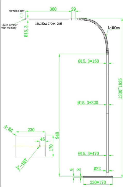 Produktbild Steinhauer Serpent (600 lm)