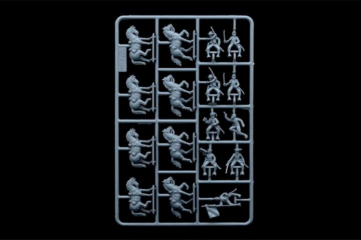 Actual product image Italeri Conf. Cavalry 1863