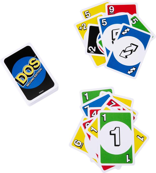 Immagine prodotto Mattel DOS™ Second Edition (Francese, Inglese, Italiano, Olandese, Tedesco, 2 - 4 Giocatori)