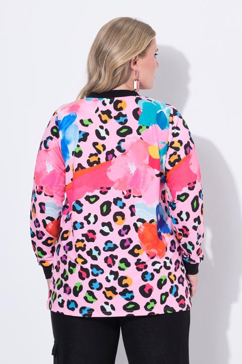 Produktbild Miamoda Sweatshirt, Regular Fit, Blütenmuster (52)