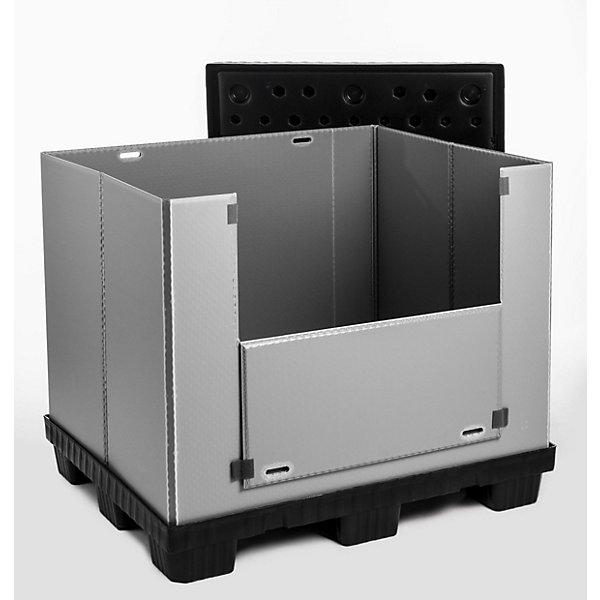 Actual product image kaiserkraft Pallet box, foldable