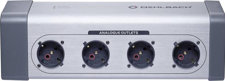 Produktbild Oehlbach XXL Powersocket 908 - 8-fach HighEnd Schuko-Netzleiste im Metallgehäuse (8x, 1.50 m)