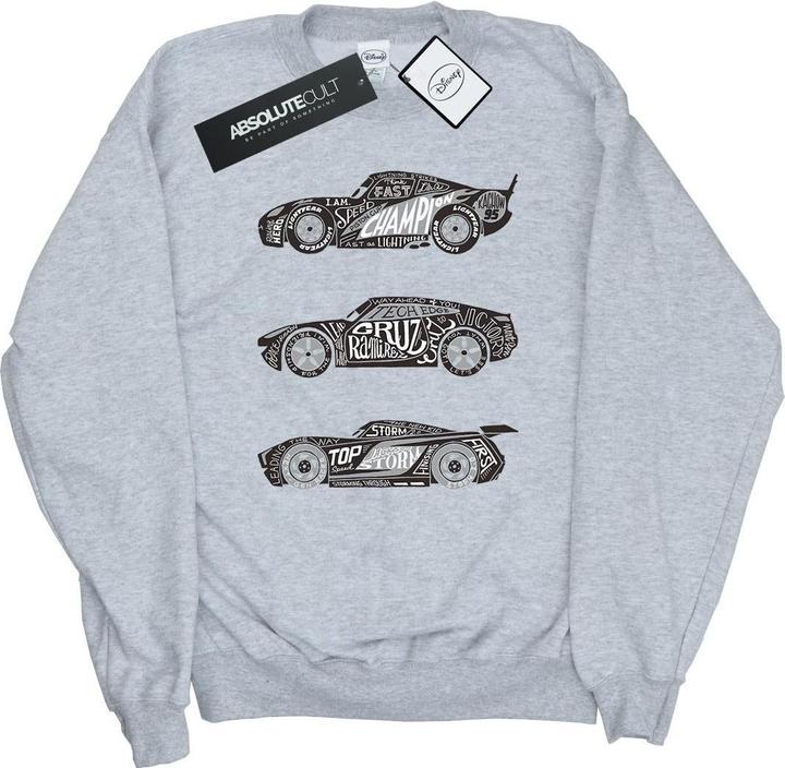 Produktbild Disney Cars Text Racers Sweatshirt (M)