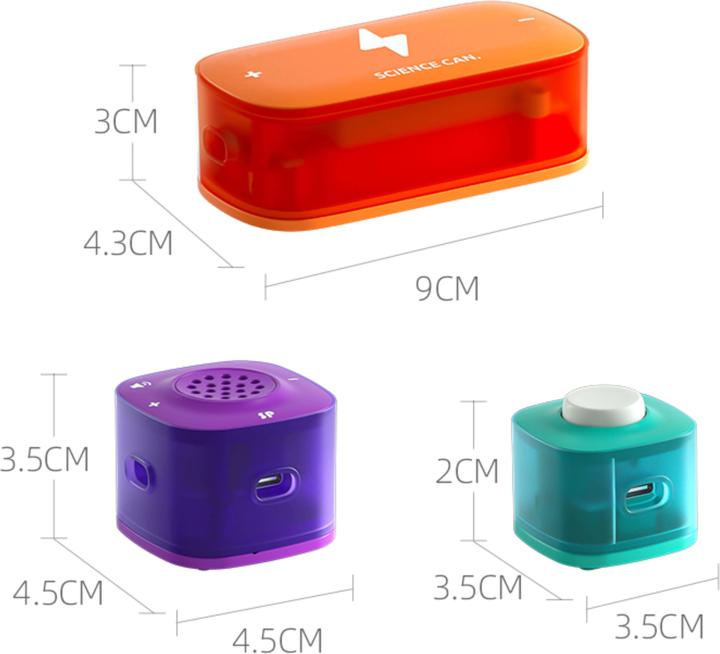 Produktbild Science Can Block Circuit Essential Set - Elektrisierende Experimente / Block Circuit Essential Kit