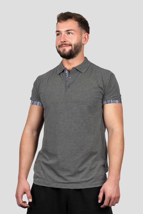 Produktbild Edelvetica Polo Shirt Edelweiss Krageninnenseite & Armabschluss Herren (M)
