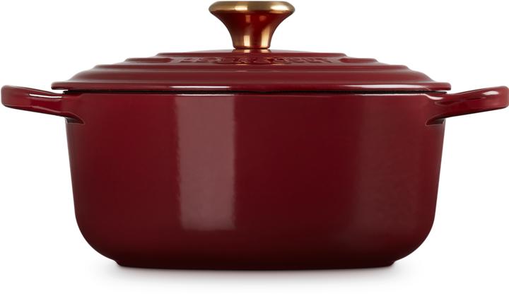 Produktbild Le Creuset Signarure Rhone (20 cm, Bräter + Schmortopf, Gusseisen)
