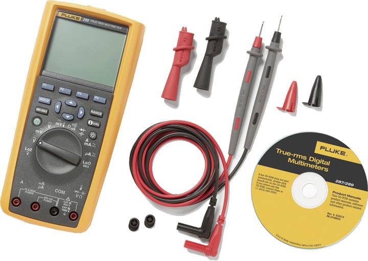 Actual product image Fluke Hand-held multimeter (CAT III 1000V, CAT IV 600V)