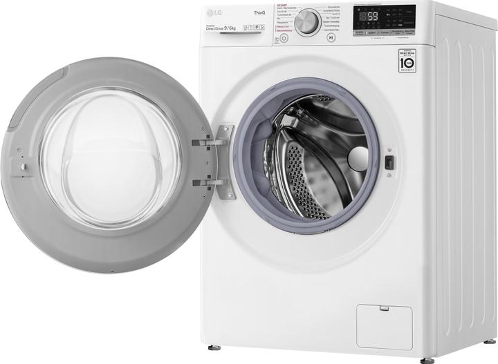 Actual product image LG V5WD96H1 Washer Dryer Freestanding Front Loader E