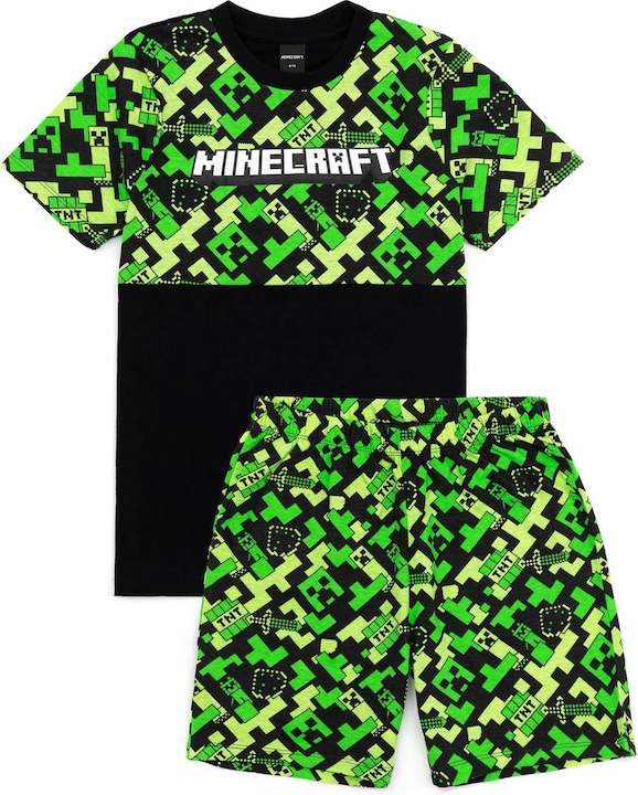 Immagine prodotto Minecraft Pigiama con pantaloncini (128)