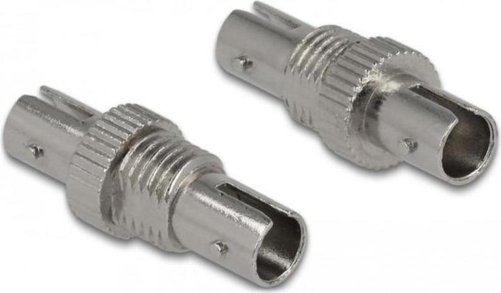 Immagine prodotto Delock Accoppiamento fibra ottica da presa ST simplex a presa ST simplex in metallo