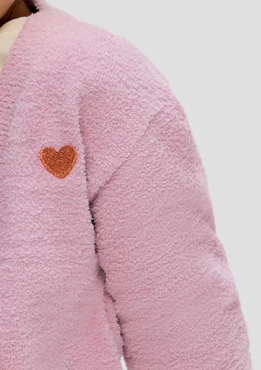 Produktbild s.Oliver Strickjacke Lange Strickjacke aus Bouclé (98)