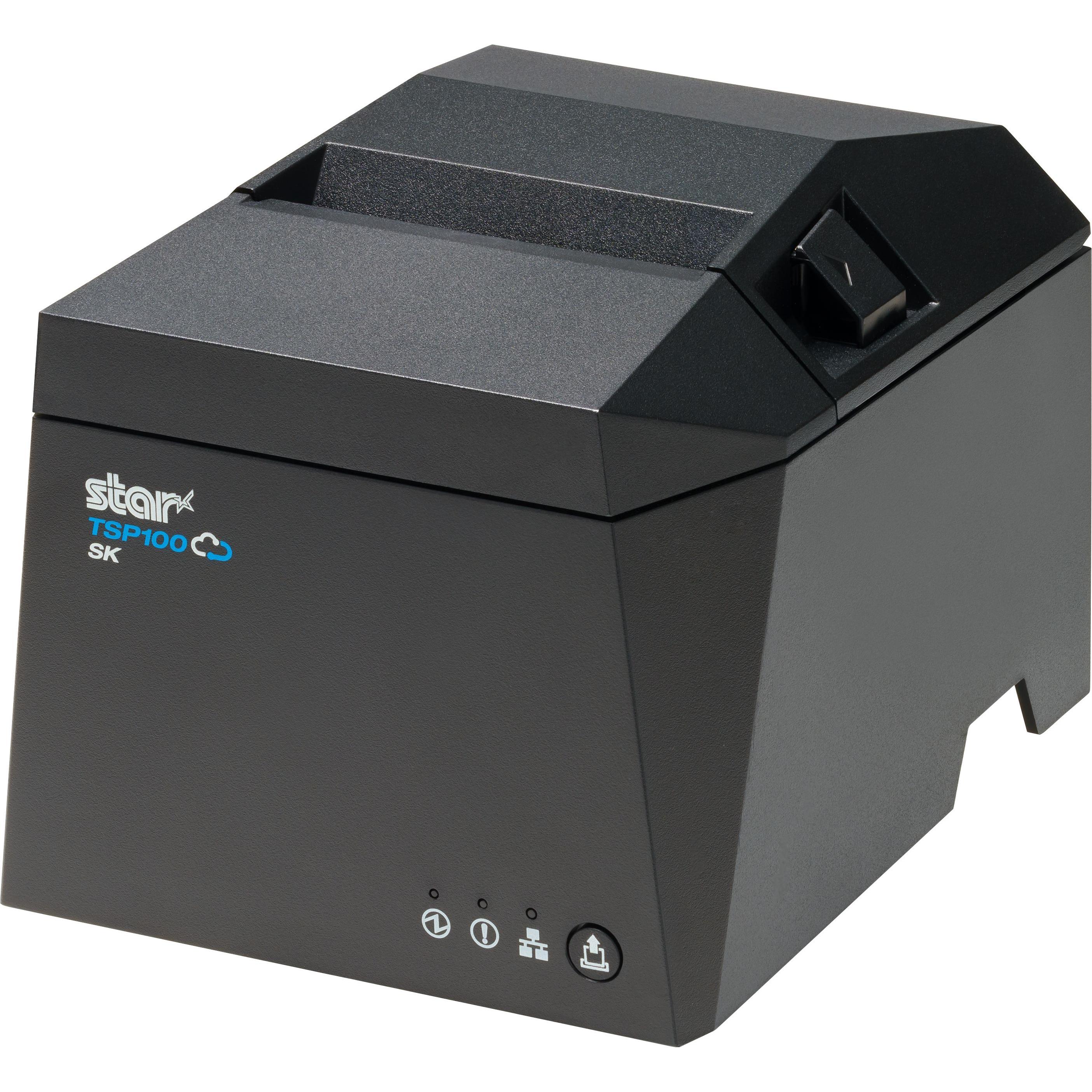 Star Micronics 39473390 (USB, USB-C, WLAN), Belegdrucker, Grau