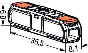 Produktbild Wago Durchgangsverbinder