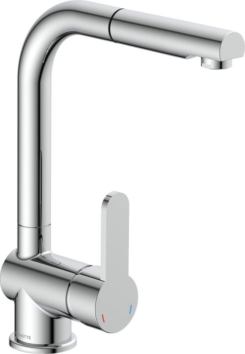 Schütte Robinet Cuisine LONDON Robinet d'évier Chrome Extractible Pivotant 79700