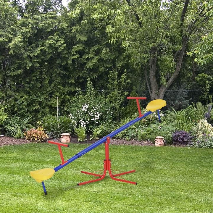 Produktbild Outsunny Kinderwippe mit 360° Drehfunktion