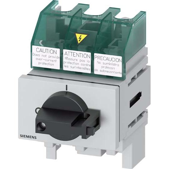 Siemens, Systemstromversorgung, 3LD50000TK11 SENTRON Lasttrennschalter 3-polig 30A 50kA